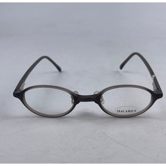 Macarius Licinia Unisex Eyeglasses Frame Brown Plastic Full Rim‎ 45-22-140mm main image 6